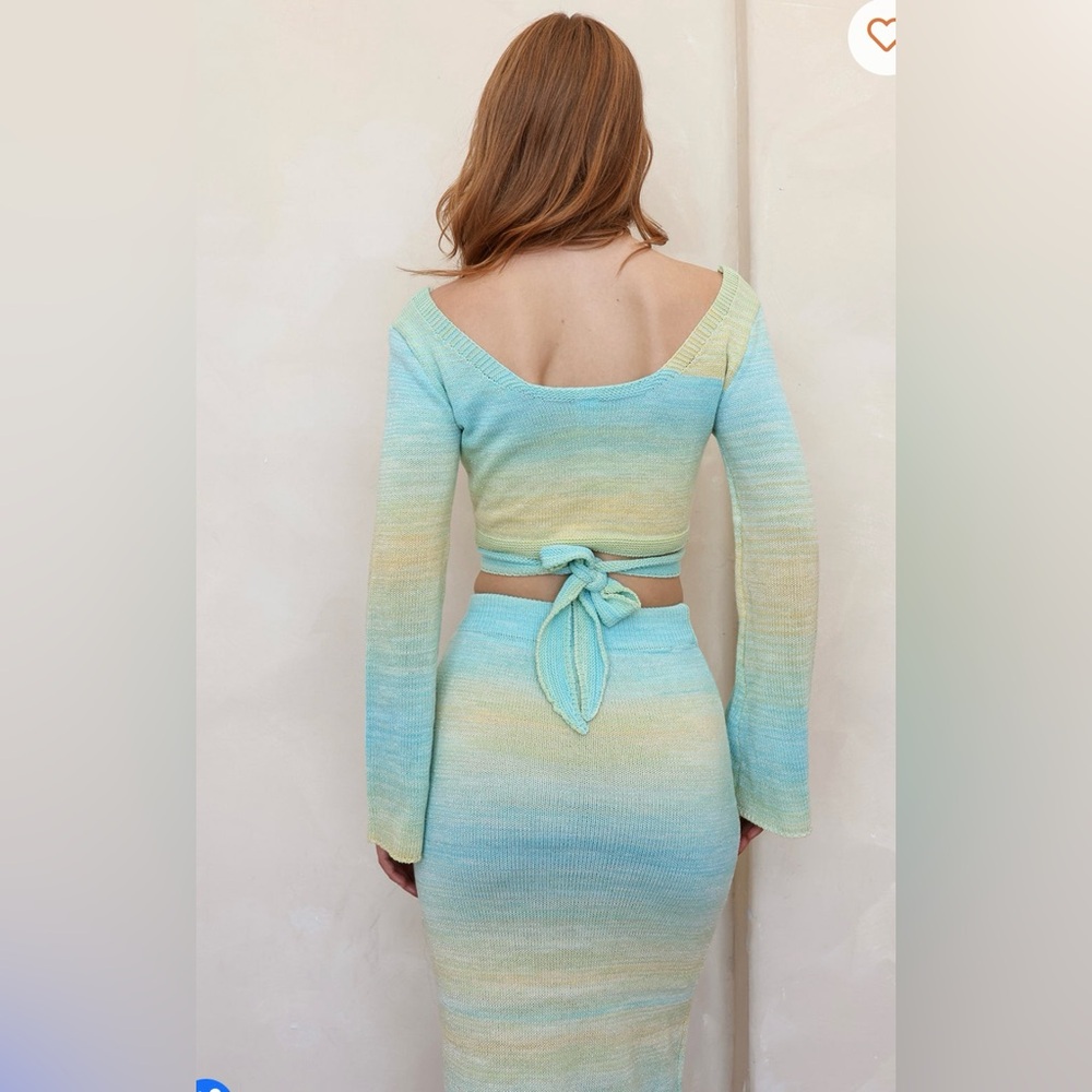 NWT Dippin Daisys Leena Skirt & Elize Cover Up Sweater Set - L - Picture 9 of 9